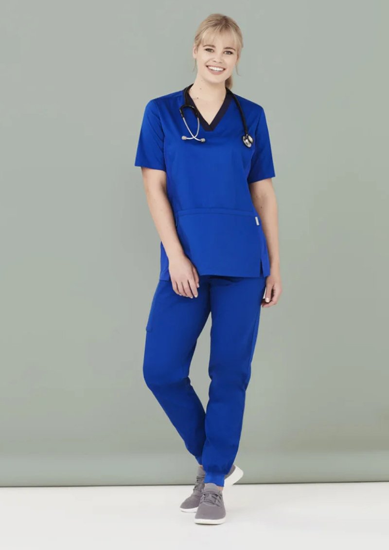 Womens Riley Slim Leg Jogger Scrub Pant